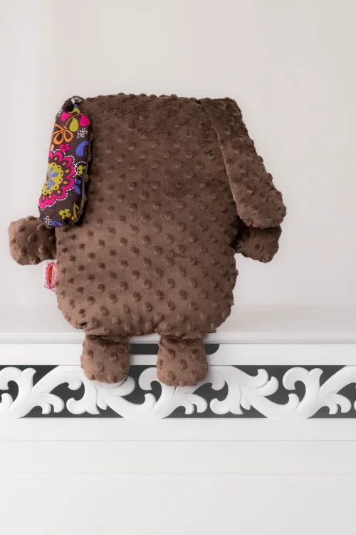 poducho przytulanka piesek brązowy ptaszki marka VIPPI DESIGN (4).jpg