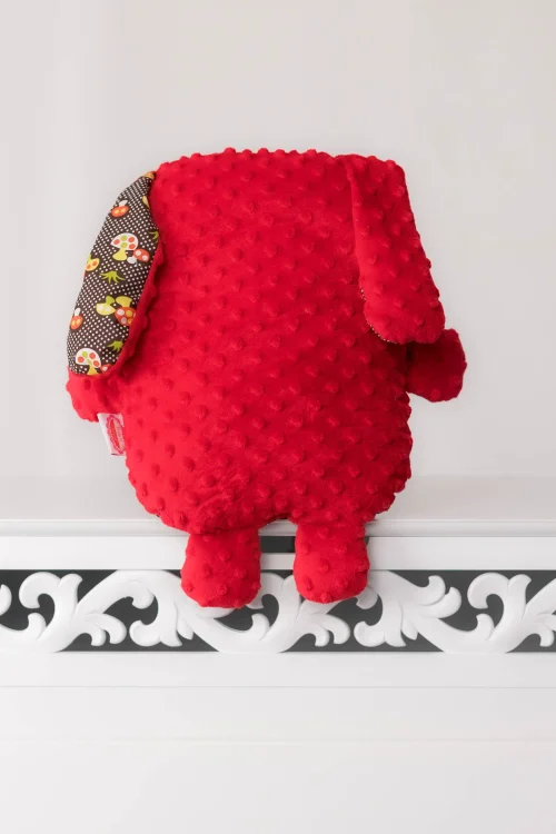 poducho przytulanka piesek czerwony muchomorki marka VIPPI DESIGN (4).jpg