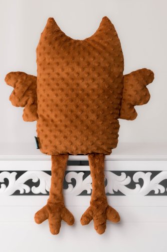 poducho przytulanka sowa camelowa kwiatki marka VIPPI DESIGN (4).jpg