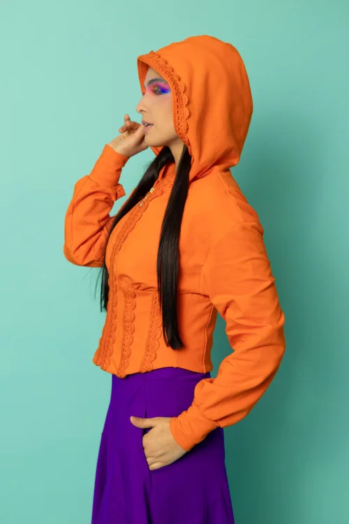 bluza gorsetowa pomarańzowa z szydełkowymi koronkami kolekcja KGart marka VIPPI DESIGN- (2).jpg