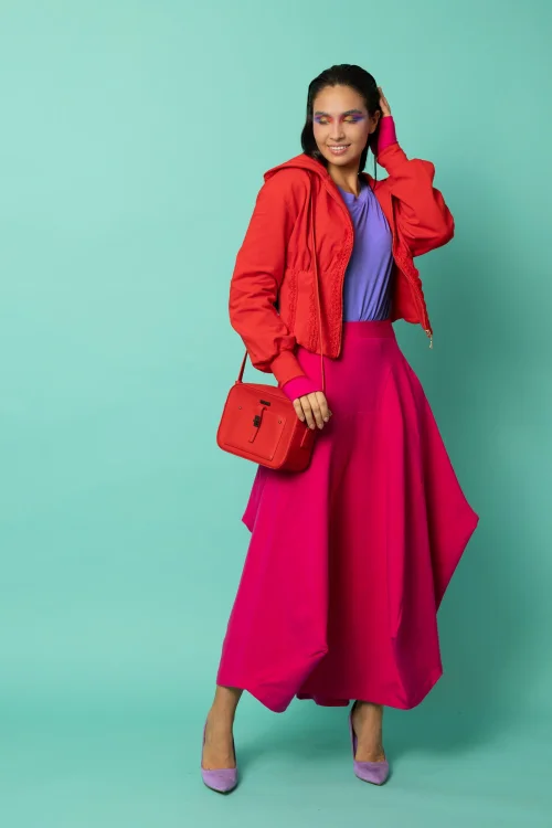 bluzka wiskozowa lila fiolet k i spodnica długa origami różowa kolekcja CRAZY BASIC  bluza gorsetowa z szydelkową koonką czerwona kolekcja KGart marka  VIPPI DESIGN  (5).jpg