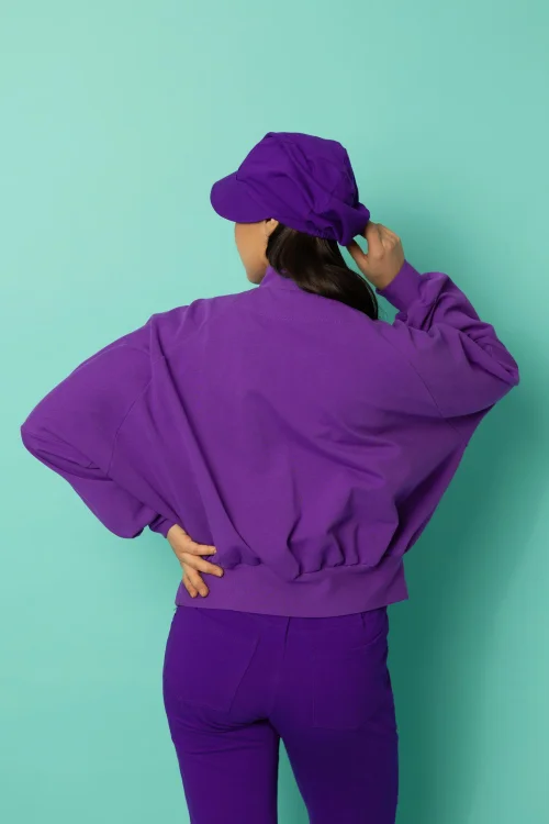 bluza nietoperz  jasny fiolet kolekcja CRAZY BASIC marka VIPPI DESIGN (1).jpg