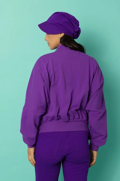 bluza nietoperz  jasny fiolet kolekcja CRAZY BASIC marka VIPPI DESIGN (7).jpg
