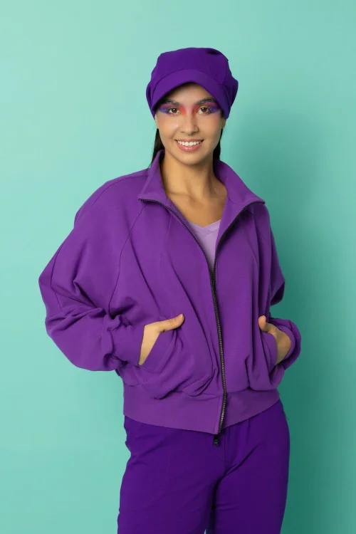 bluza nietoperz  jasny fiolet kolekcja CRAZY BASIC marka VIPPI DESIGN (2).jpg