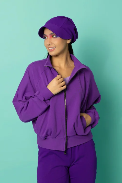 bluza nietoperz  jasny fiolet kolekcja CRAZY BASIC marka VIPPI DESIGN (4).jpg