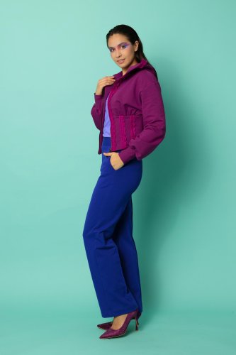 bluza gorsetowa kolkcja KGart cyklamenowa spodnie szrokie w kant chabrowe kolekcja CRAZY BASIC marka VIPPI DESIGN (4).jpg