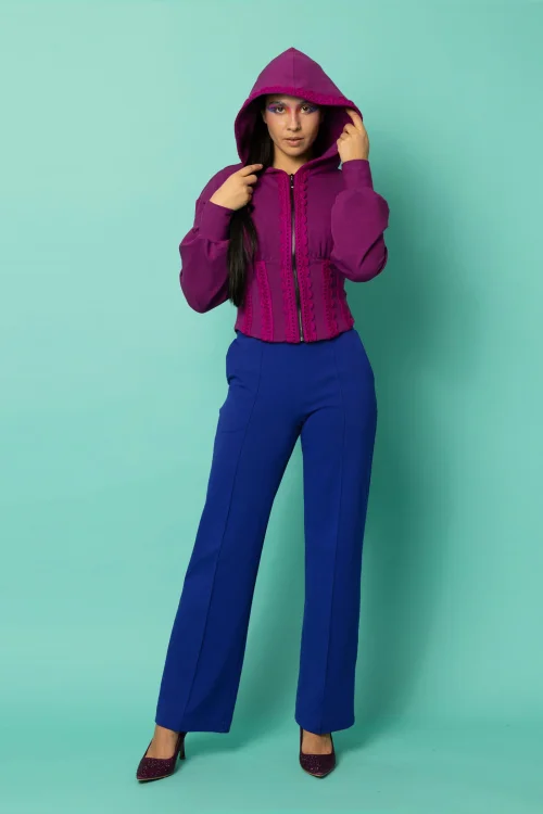 bluza gorsetowa kolkcja KGart cyklamenowa spodnie szrokie w kant chabrowe kolekcja CRAZY BASIC marka VIPPI DESIGN (7).jpg