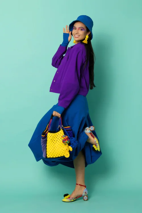 bluza fioletowa z kołnierzykiem  kolekcja CRAZY BASIC spodnica origami chaber kolekcja CRAZY BASIC marka VIPPI DESIGN (15).jpg