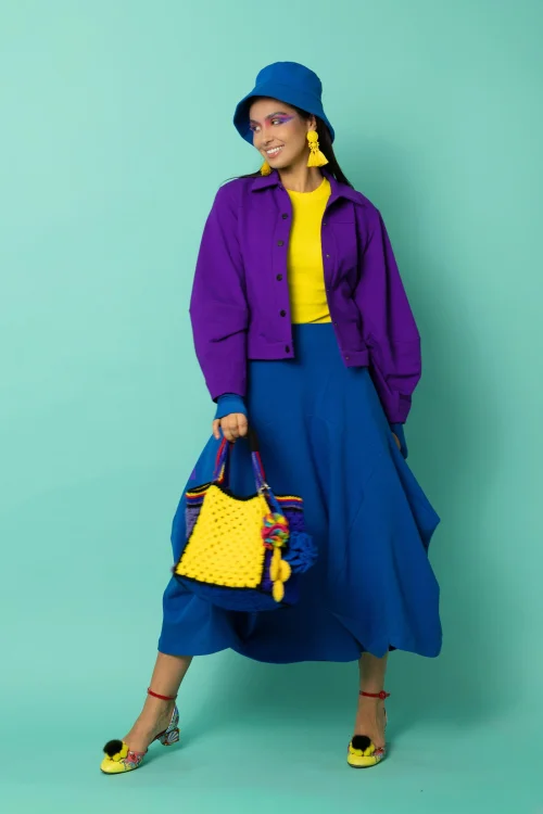 bluza fioletowa z kołnierzykiem  kolekcja CRAZY BASIC spodnica origami chaber kolekcja CRAZY BASIC marka VIPPI DESIGN (16).jpg