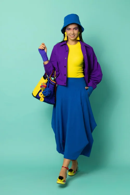 bluza fioletowa z kołnierzykiem  kolekcja CRAZY BASIC spodnica origami chaber kolekcja CRAZY BASIC marka VIPPI DESIGN (18).jpg