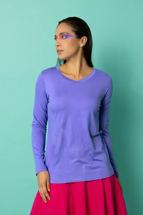bluzka wiskozowa lila fiolet kolekcja CRAZY BASIC marka VIPPI DESIGN (3).jpg