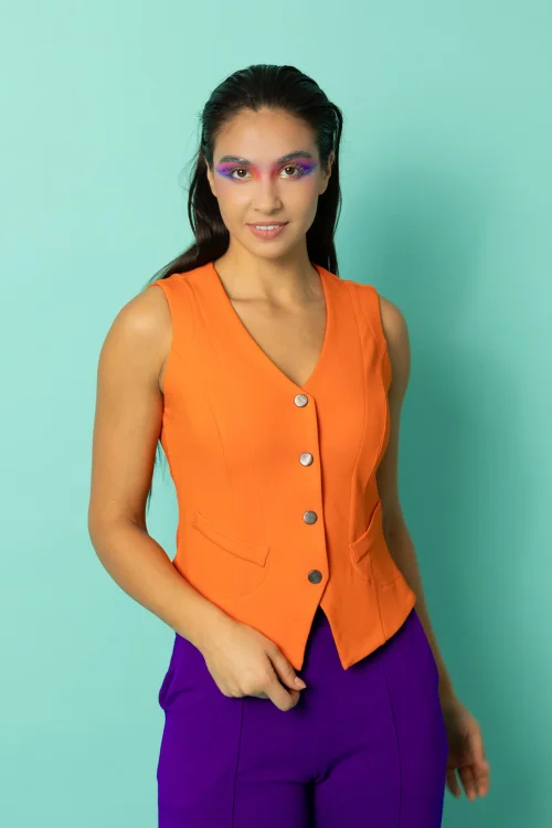 kamizelka bluzka pomarańczowa kolekcja CRAZY BASIC marka VIPPI DESIGN (2).jpg