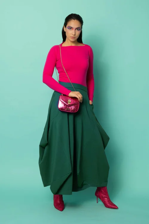 bluza-gorsetowa-pomarańzowa-z-szydełkowymi-koronkami-kolekcja-KGart--i-spódnica-długa-origami-zielona-kolekcja-CRAZY-BASIC-marka-VIPPI-DESIGN-2.jpg