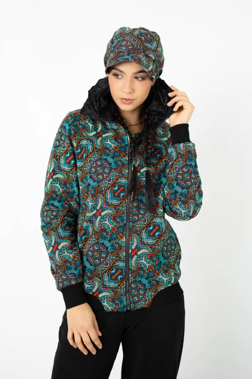 czapka z daszkiem i bluza ocieplana z golfem kolekcja INDI blue marka VIPPI DESIGN  (6).jpg
