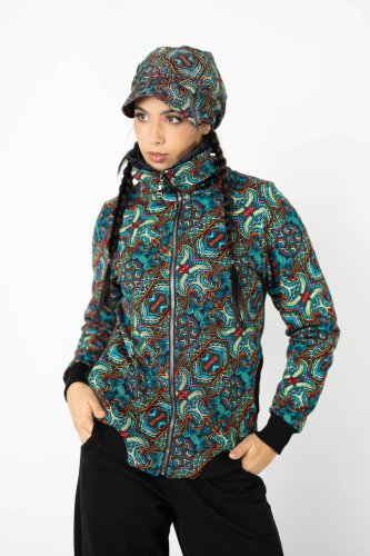 czapka z daszkiem i bluza ocieplana z golfem kolekcja INDI blue marka VIPPI DESIGN  (7).jpg