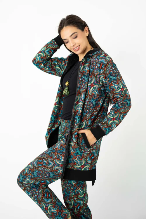 bluza długa ocieplana z rozporkami  i spodnie luźne kolekcja INDI blue marka VIPPI DESIGN   (3).jpg