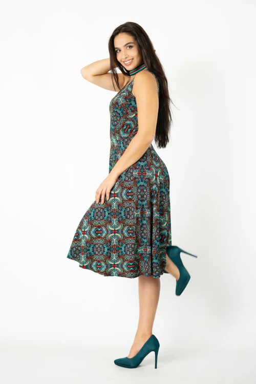 sukienka midi wiskozowa z bolerkiem kolekcja INDI blue marka VIPPI DESIGN  (4).jpg