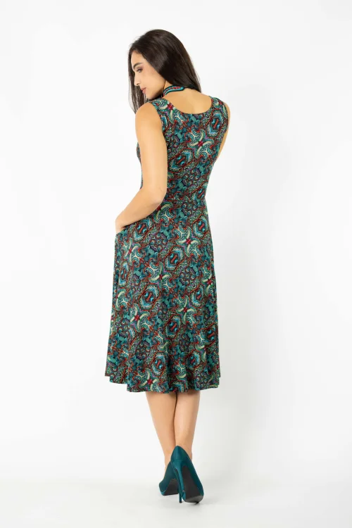 sukienka midi wiskozowa z bolerkiem kolekcja INDI blue marka VIPPI DESIGN  (6).jpg