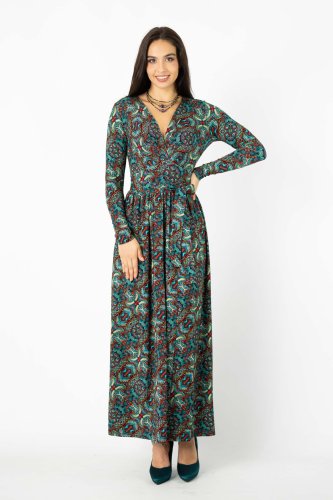sukienka wiskozowa dluga z rzoporkiem kolekcja INDI blue marka VIPPI DESIGN  (2).jpg