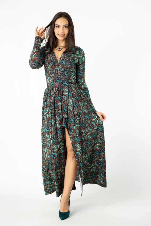 sukienka wiskozowa dluga z rzoporkiem kolekcja INDI blue marka VIPPI DESIGN  (5).jpg