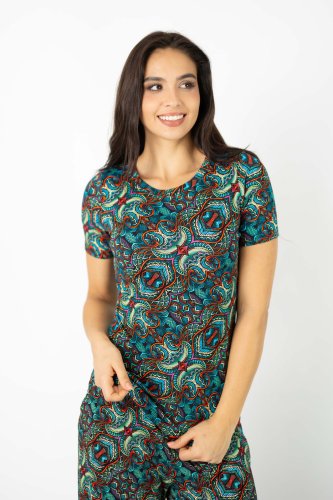 bluzka klasyczna krótki rękaw kolekcja INDI blue marka VIPPI DESIGN  (3).jpg