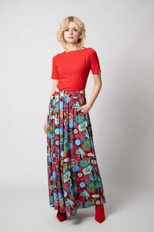spodnica długa wiskozowa kolekcja EDEN red marka VIPPI DESIGN  (4).jpg