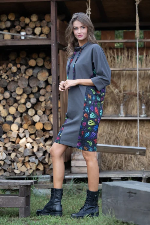 sukienka szara kimonowa  kolekcja WIND grey marka VIPPI DESIGN (5).jpg
