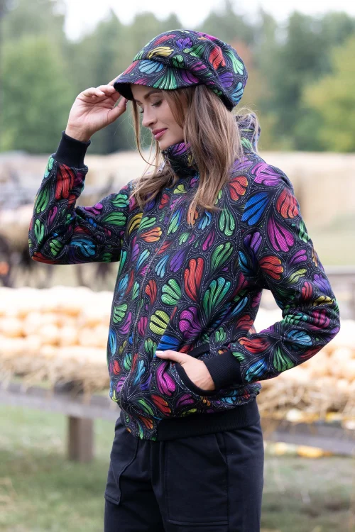 bluza kurtka ocieplana z golfem i czapka z daszkiem  kolekcja WIND grey marka VIPPI DESIGN (8).jpg