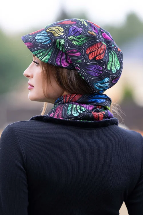 czapka z daszkiem i szalik zapinany   kolekcja WIND grey marka VIPPI DESIGN (1).jpg