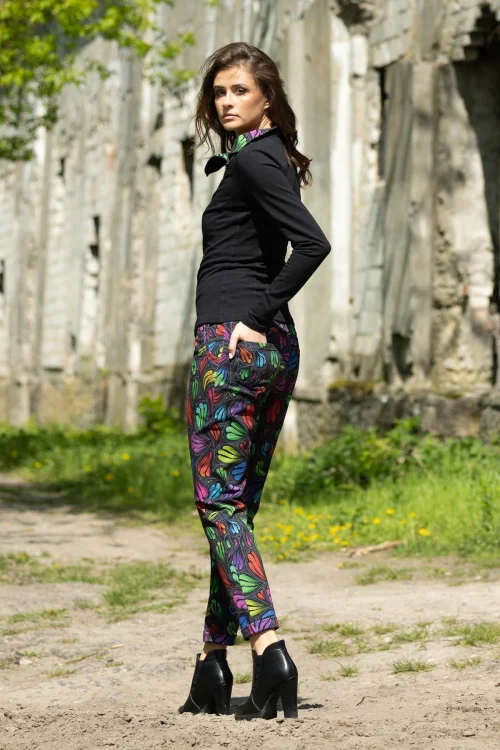 bluza czarna asymetryczna i spodnie z mankietami kolekcja WIND grey marka VIPPI DESIGN  (6).jpg