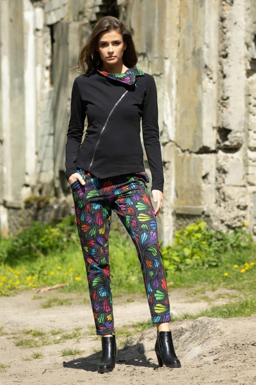 bluza czarna asymetryczna i spodnie z mankietami kolekcja WIND grey marka VIPPI DESIGN  (4).jpg