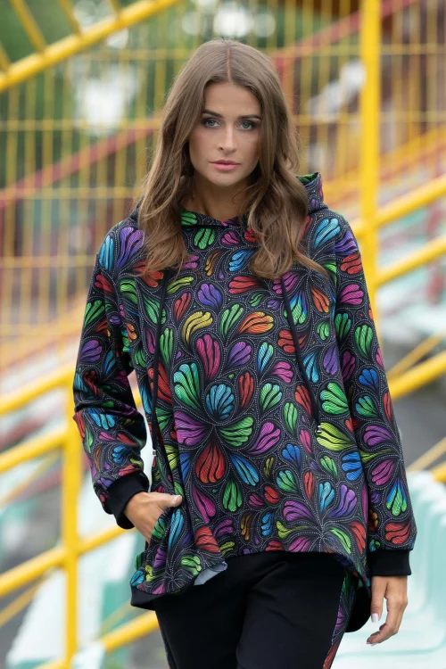 bluza lużna z kapturem kolorowa kolekcja WIND grey marka VIPPI DESIGN (6).jpg