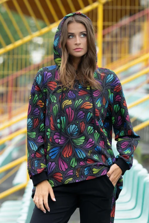 bluza lużna z kapturem kolorowa kolekcja WIND grey marka VIPPI DESIGN (10).jpg