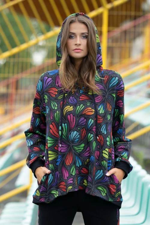 bluza lużna z kapturem kolorowa kolekcja WIND grey marka VIPPI DESIGN (12).jpg