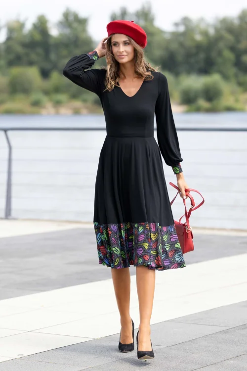sukienka czarna wiskozowa z paskiem kolekcja WIND grey marka VIPPI DESIGN  (8).jpg