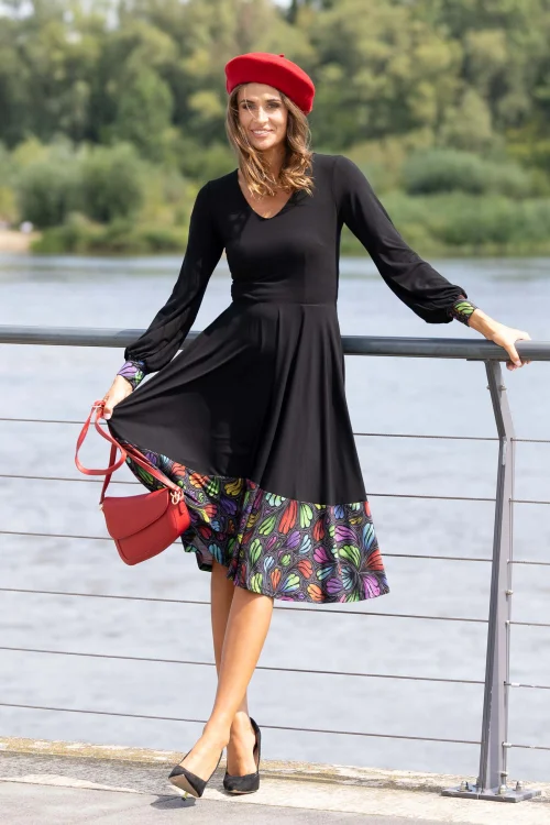 sukienka czarna wiskozowa z paskiem kolekcja WIND grey marka VIPPI DESIGN (2).jpg