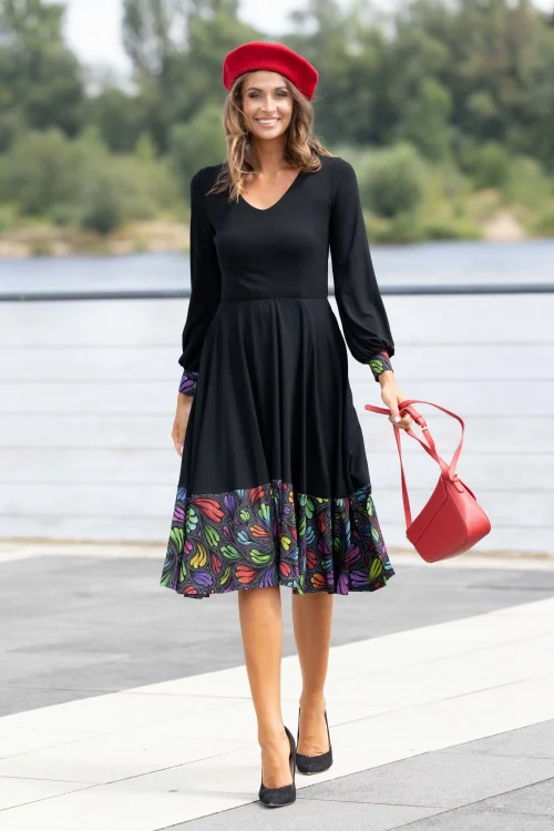 sukienka czarna wiskozowa z paskiem kolekcja WIND grey marka VIPPI DESIGN (4).jpg