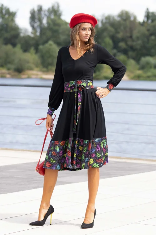 sukienka czarna wiskozowa z paskiem kolekcja WIND grey marka VIPPI DESIGN (6).jpg