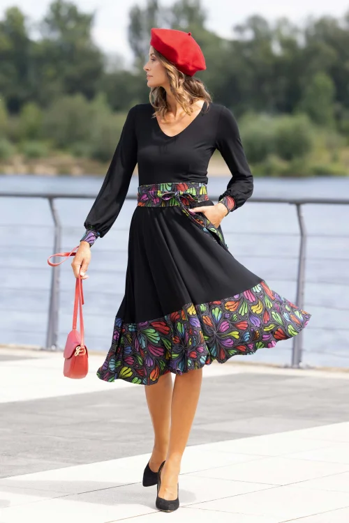 sukienka czarna wiskozowa z paskiem kolekcja WIND grey marka VIPPI DESIGN (7).jpg