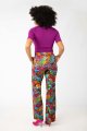 Spodnie szerokie w kant "SHINY" INNY ODCIEŃ  