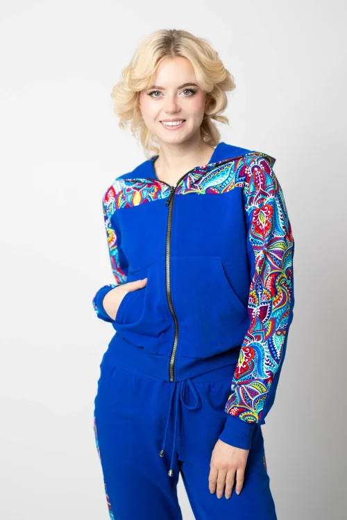 bluza chabrowa bomberka krotka z kapturem na zamekkolekcja MEXICO white marka VIPPI DESIGN (1).jpg