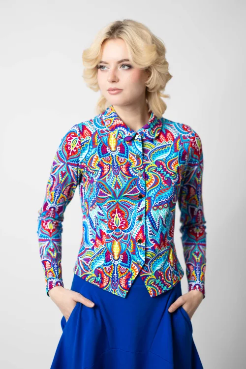 bluzka kolorowa z kołnierzykiem na zatrzaski kolekcja MEXICO white marka VIPPI DESIGN (3).jpg