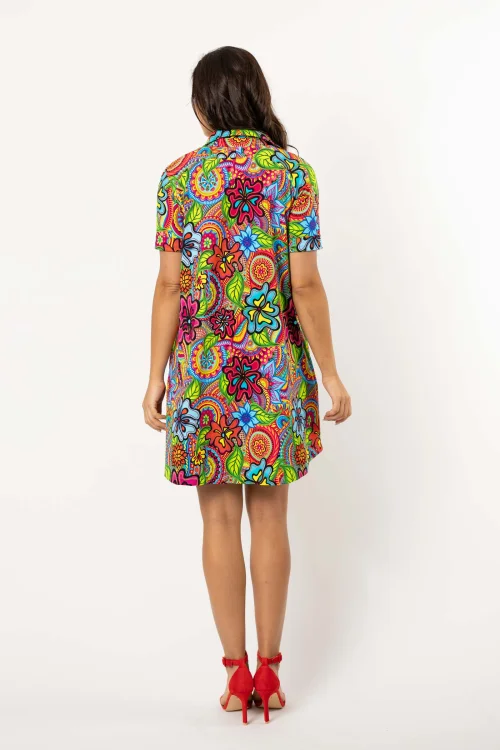 sukienka mini koszulowa zapinana na zatrzaski, rękaw krotki  kolekcja DOLCE marka VIPPI DESIGN (5).jpg