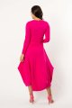 Spódnica różowa midi origami "BASIC"  