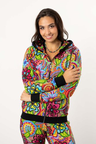 Bluza bomberka, rozpinana z kapturem "DOLCE" 