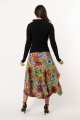 Bluza czarna asymetryczna "DOLCE"  