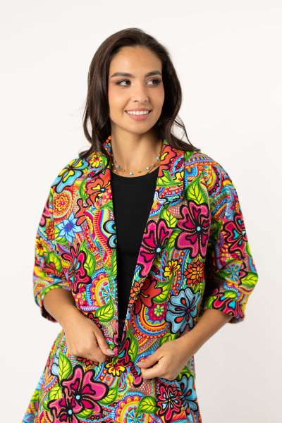 Żakiet luźny kolorowy  "DOLCE"