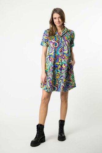 Sukienka mini koszulowa krótki rękaw kolekcja SALVADOR marka VIPPI DESIGN (12).jpg