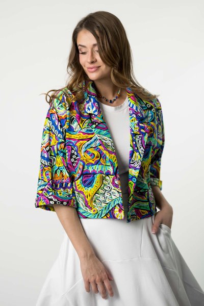Żakiet luźny kolorowy  "SALVADOR"