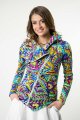 Bluza asymetryczna kolorowa "SALVADOR"   